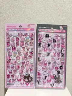 正規品　ボンボンドロップシール　サンリオ文字　マイメロディ　ハローキティ クール