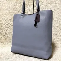 KOKUA バルセロナ ブルーグレー レザートートバッグ - メルカリ