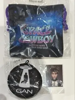 岩田剛典 SPACE COWBOY ガチャ ステッカー写真、巾着、ワッペンセット