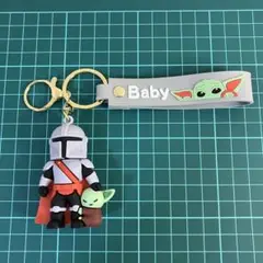 マンダロリアン グローグー キーホルダー チャーム　ベビーヨーダ　スターウォーズ