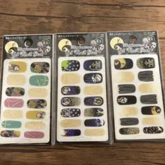 ナイトメア・ビフォア・クリスマス ネイルシール 3シートセット