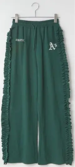 LOWRYS FARM MLBサイドフリルカットパンツ