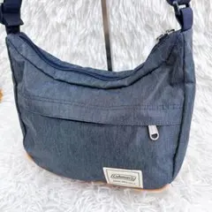 美品✨Coleman コールマン ショルダーバッグ バナナ デニムのサムネイル