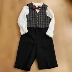 フォーマルスーツ ボウタイ付き 100cm