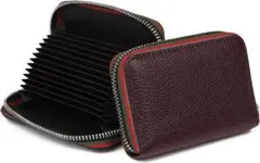 カードケース 本革 小銭入れ カード入れ ブラウン ギフト プレゼント