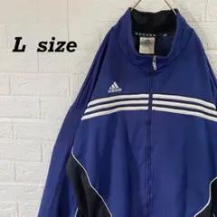 専用　90sデザイントラックジャケット　ネイビーxブラック