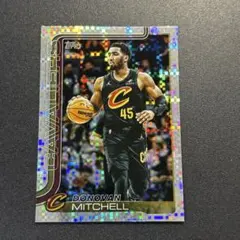 Donovan Mitchell 2025 Topps Crackle Foil