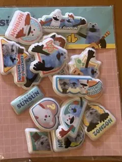 ノンノンとサンサン ステッカーセット
