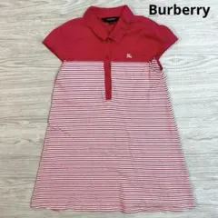 BURBERRY バーバリー レディースS相当 ポロワンピース チュニックピンクのサムネイル