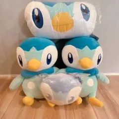 未開封　美品　ポケモン　ポッチャマ　めちゃでかぬいぐるみ　まとめ売り　ポケピース