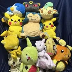 新品　タグ付き　ポケモンぬいぐるみ大量詰め合わせセット！
