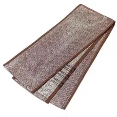 ☆新品未使用☆訪問着・振袖・卒業袴　茶色・銀系重ね衿 重ね襟 伊達衿 伊達襟