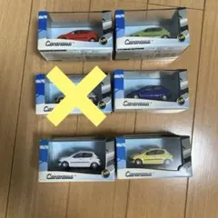 プジョー206 ミニカー　5個セットのサムネイル