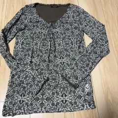 pas de calais 長袖カットソー 総柄のサムネイル
