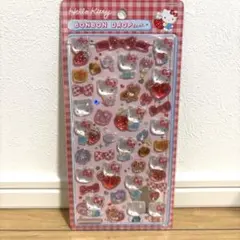 【正規品】ボンボンドロップシール　キティ 赤 サンリオ 第二弾
