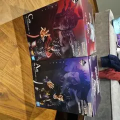 キングダム一番くじ　A賞の桓騎とC賞の王翦