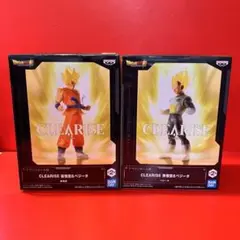 ★ ドラゴンボール超　CLEARISE　孫悟空＆ベジータ　フィギュア　２個セット