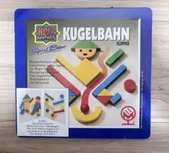 HOLZ MAGNET KUGELBAHN FLIPPER クーゲルバーン