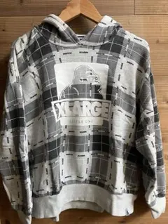 Grr様専用　XLARGE LITTLE ONE チェック柄パーカー