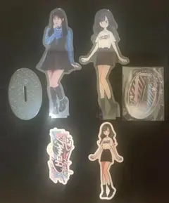 田中ちえ美　アクリルスタンド　ステッカー　ブロマイド