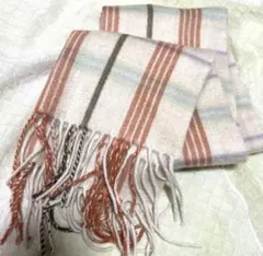 タータンチェックデザイン マフラー