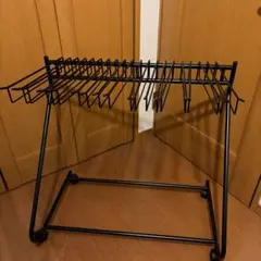 【手渡し限定】スラックスハンガー　20本掛け　ズボンハンガー　ハンガーラック