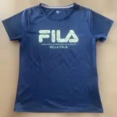 FILA ネイビー Tシャツ　テニスウェア L
