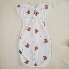 スワドル マホウノオクルミ バンブーメッシュ Mサイズ くまさん