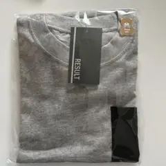 カジュアルTシャツ グレー/ネイビー ポケット付き　150