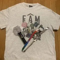 timelesz タイムレス FAM Tシャツとペンライトセット　銀テ付き