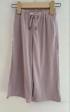 GU⭐︎くすみピンクのロングパンツ 110サイズ