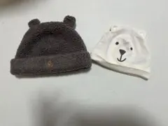 値下げbaby GAP ベビー帽子　2点セット