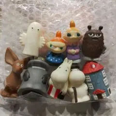 ムーミン　指人形　セット売り　リトルミィ　スティンキー　ニョロニョロ
