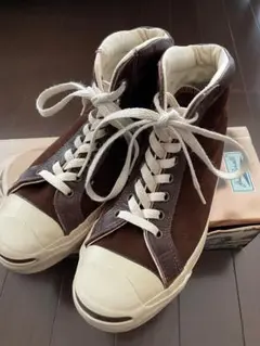 90's usa製コンバース　jack purcell mid 箱付きのサムネイル