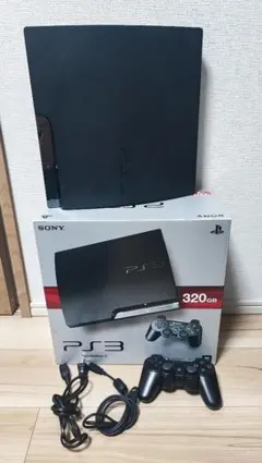 <匿名配送>PS3 320GB 本体 箱付き　CECH-2500B