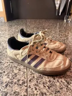 2025年最新】adIdas サンバ ベージュ 24.5の人気アイテム - メルカリ