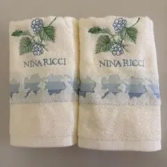 NINA RICCI ニナリッチ フェイスタオル 2枚セットのサムネイル