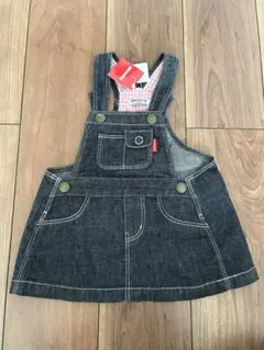 miki HOUSE ジャンバースカート S 70〜80サイズ