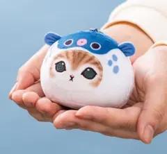 ふぐにゃんmofusand 海の生き物にゃんおかおマスコットモフサンド