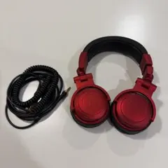 極美品❤︎ATH-PRO500MK2 有線ヘッドホン セット レッド