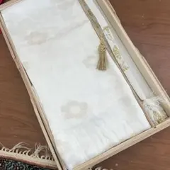 新品★上質 正絹 礼服 喪服 帯締め帯揚げセット