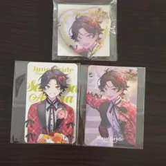 にじさんじ ジューンブライド ランダムフォト風カード 缶バッジ 三枝明那