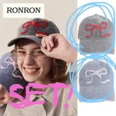 ルミニョン Lumignon back ribbon cap ピンク ルミニョン Lumignon back ribbon cap ピンク - メルカリ