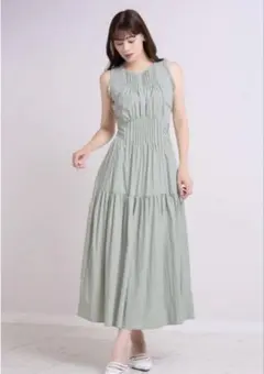 ハーリップトゥタグ付きViera Pintuck Tiered Dress - メルカリ