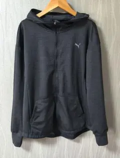 PUMA ジップアップパーカー ジャージ ブラック XLのサムネイル