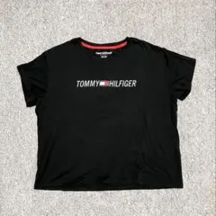 【美品】TOMMY HILFIGER ブラック Tシャツ M