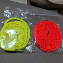 靴ひも　アディダス adizero オレンジ/イエロー　120cm