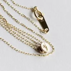 Jewel closet by L&Co. K10 ダイヤ&イニシャルネックレス