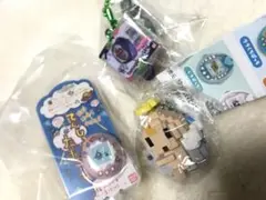 たまごっちミニチュアチャーム・リングセット　たまごっちuni・てんしっちくりてん