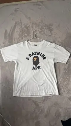 2026年最新】A BATHING APE カラー：ホワイト系 メンズ Tシャツの人気
